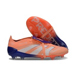 Buty Piłkarskie Adidas Predator Elite FT FG Pomarańczowy Biały Niebieski