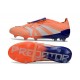 Buty Piłkarskie Adidas Predator Elite FT FG Pomarańczowy Biały Niebieski