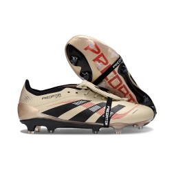 Buty Piłkarskie Adidas Predator Elite FT FG Miedź Czarny Czerwony