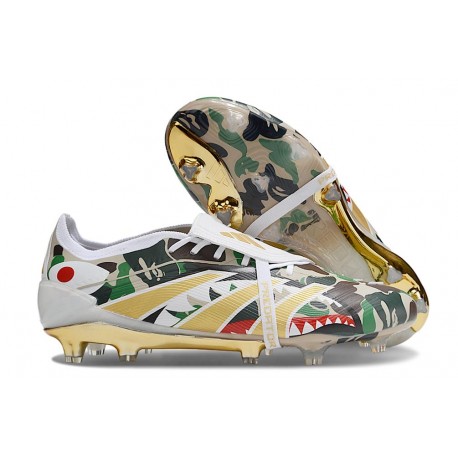 Buty Piłkarskie Adidas Predator Elite FT FG Kolorowy Złoty