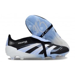 Buty Piłkarskie Adidas Predator Elite FT FG Czarny Biały Niebieski