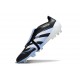 Buty Piłkarskie Adidas Predator Elite FT FG Czarny Biały Niebieski