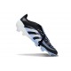 Buty Piłkarskie Adidas Predator Elite FT FG Czarny Biały Niebieski