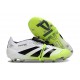Buty Piłkarskie Adidas Predator Elite FT FG Biały Czarny Zawistny