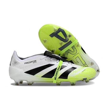 Buty Piłkarskie Adidas Predator Elite FT FG Biały Czarny Zawistny
