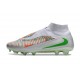 Buty piłkarskie Nike PHANTOM 6 HIGH ELITE FG Biały Zielony Pomarańczowy
