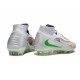 Buty piłkarskie Nike PHANTOM 6 HIGH ELITE FG Biały Zielony Pomarańczowy