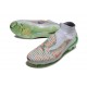 Buty piłkarskie Nike PHANTOM 6 HIGH ELITE FG Biały Zielony Pomarańczowy