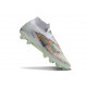 Buty piłkarskie Nike PHANTOM 6 HIGH ELITE FG Biały Zielony Pomarańczowy