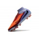 Buty piłkarskie Nike PHANTOM 6 HIGH ELITE FG Niebieski Czerwony Czarny