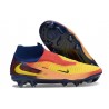 Buty piłkarskie Nike PHANTOM 6 HIGH ELITE FG X Haaland Pomarańczowy Niebieski Czerwony