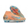 Buty Piłkarskie Nike Mercurial Superfly 10 Elite FG KM Pomarańczowy Niebieski