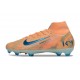 Buty Nike Mercurial Superfly 10 Elite FG KM Pomarańczowy Niebieski