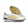 Buty Piłkarskie adidas Copa Pure III Elite FG Biały Złoto