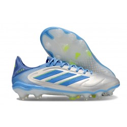 Buty Piłkarskie adidas Copa Pure III Elite FG Niebieski Srebro