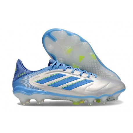 Buty Piłkarskie adidas Copa Pure III Elite FG Niebieski Srebro
