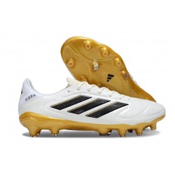 Buty Piłkarskie adidas Copa Pure III Elite FG Biały Czarny Złoto