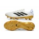 Buty Piłkarskie adidas Copa Pure III Elite FG Biały Czarny Złoto