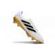Buty Piłkarskie adidas Copa Pure III Elite FG Biały Czarny Złoto