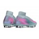 Nike Air Zoom Mercurial Superfly X Elite SG Niebieski Różowy
