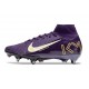 Nike Air Zoom Mercurial Superfly X Elite SG MBAPPE Fioletowy Biały