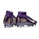 Nike Air Zoom Mercurial Superfly X Elite SG MBAPPE Fioletowy Biały