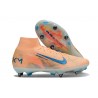 Nike Air Zoom Mercurial Superfly X Elite SG KM Pomarańczowy Niebieski