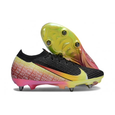 Nike Air Zoom Mercurial Vapor 16 Elite SG Czarny Biały Zawistny Zielony