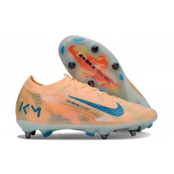 Nike Air Zoom Mercurial Vapor 16 Elite SG KM Pomarańczowy Niebieski
