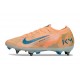 Nike Air Zoom Mercurial Vapor 16 Elite SG KM Pomarańczowy Niebieski
