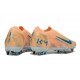 Nike Air Zoom Mercurial Vapor 16 Elite SG KM Pomarańczowy Niebieski