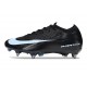 Nike Air Zoom Mercurial Vapor 16 Elite SG Czarny Niebieski
