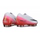 Nike Air Zoom Mercurial Vapor 16 Elite SG Biały Czarny Czerwony