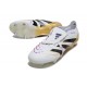 Korki Pilkarskie Adidas Predator Elite FT FG Biały Czarny Złoto