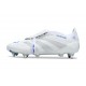 Korki Pilkarskie Adidas Predator Elite FT FG Biały Srebro Niebieski