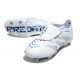 Korki Pilkarskie Adidas Predator Elite FT FG Biały Srebro Niebieski