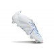 Korki Pilkarskie Adidas Predator Elite FT FG Biały Srebro Niebieski