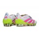Korki Pilkarskie Adidas Predator Elite FT FG Biały Różowy Zawistny