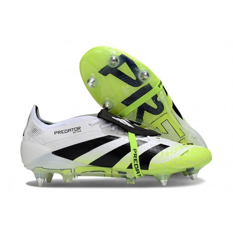 Korki Pilkarskie Adidas Predator Elite FT FG Biały Czarny Zawistny