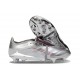 Korki Pilkarskie Adidas Predator Elite FT FG Srebro Czerwony