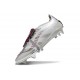 Korki Pilkarskie Adidas Predator Elite FT FG Srebro Czerwony