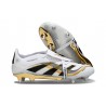 Korki Pilkarskie Adidas Predator Elite FT FG Biały Złoto Czarny