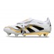 Korki Pilkarskie Adidas Predator Elite FT FG Biały Złoto Czarny 