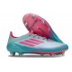 Buty Piłkarskie Adidas F50 Elite SG X Messi Niebieski Różowy