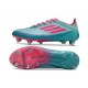 Buty Piłkarskie Adidas F50 Elite SG X Messi Niebieski Różowy