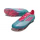 Buty Piłkarskie Adidas F50 Elite SG X Messi Niebieski Różowy