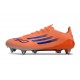 Buty Piłkarskie Adidas F50 Elite SG Pomarańczowy Niebieski