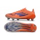 Buty Piłkarskie Adidas F50 Elite SG Pomarańczowy Niebieski