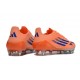 Buty Piłkarskie Adidas F50 Elite SG Pomarańczowy Niebieski