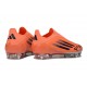 Korki Adidas F50 Elite Laceless SG-Pro Pomarańczowy Czarny